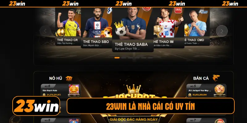 23win là nhà cái có uy tín