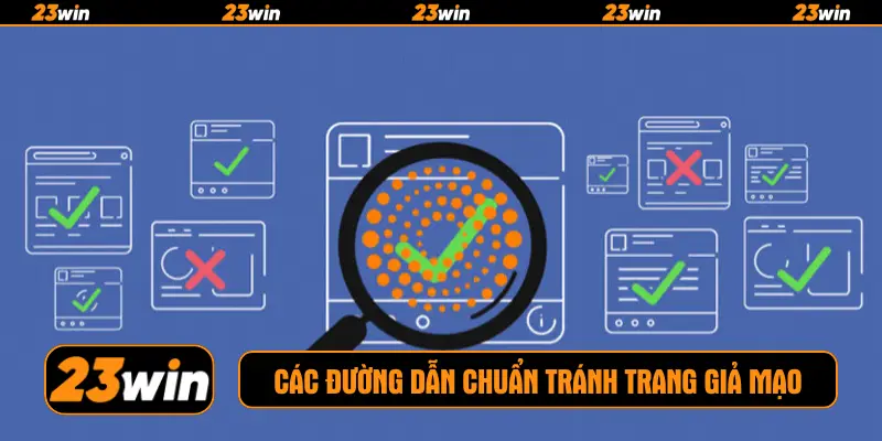 Các đường dẫn chuẩn tránh trang giả mạo