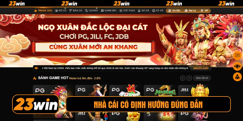 Nhà cái có định hướng đúng đắn