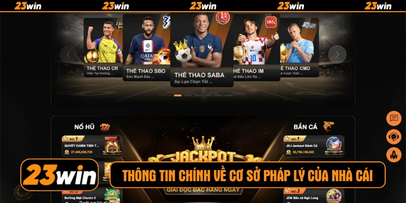 Thông tin chính về cơ sở pháp lý của nhà cái